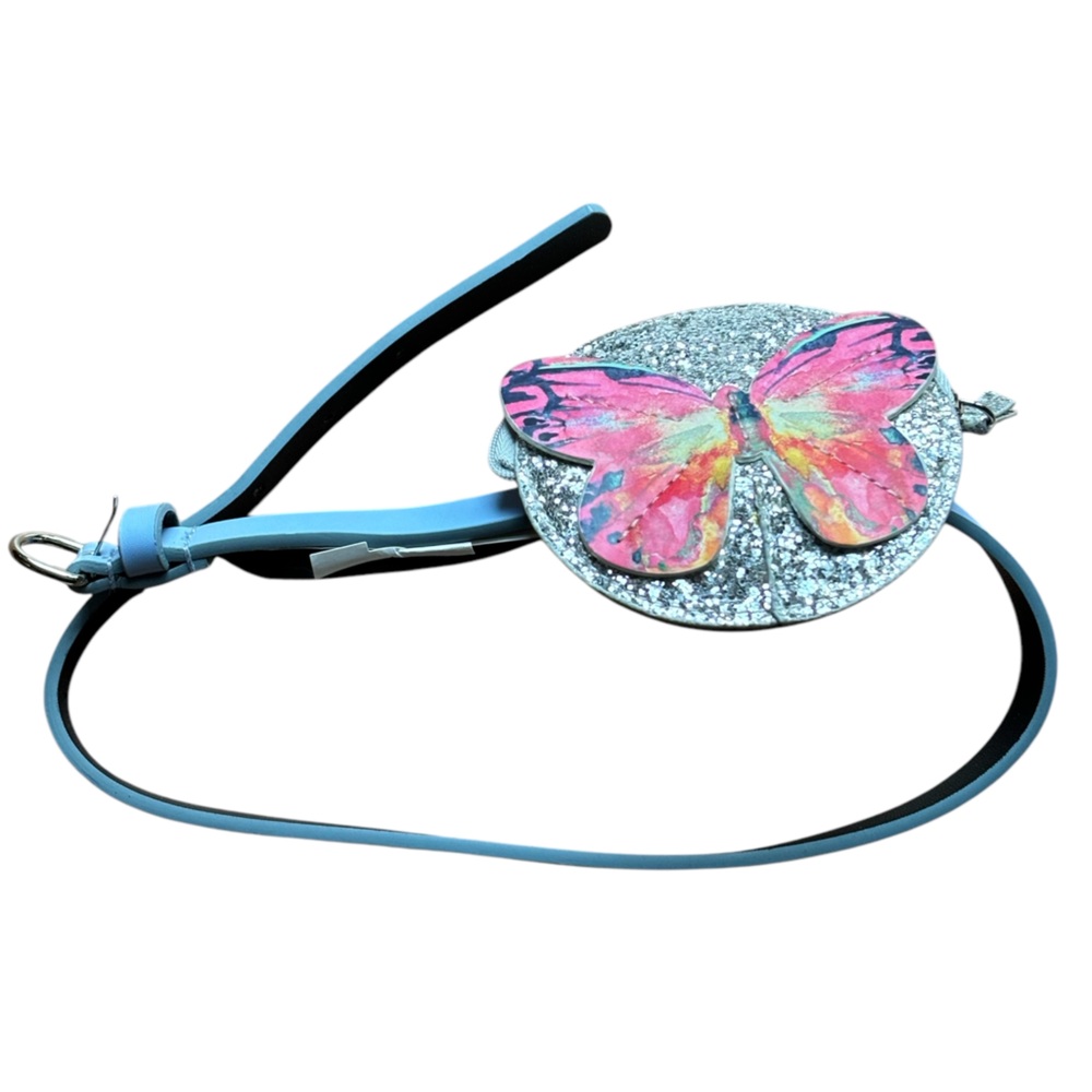 Girls Butterfly Money Belt -NWT -size XS/M